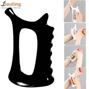 괄사 얼굴 리프트 슬리머용 세라믹 구아샤 보드 마사지 붓기 바디 1PC