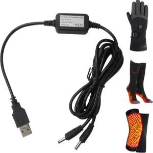 깔창 양말 재킷 배터리 충전을 위한 스마트키 8.4V 열선 장갑 충전기(야외 및 여행용)