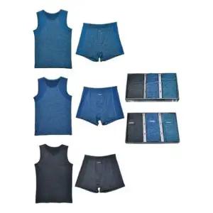 땀흡수티 남자 빅사이즈 트렁크 런닝 팬티 3개입 세트