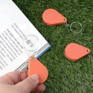 키링부자재 열쇠고리 키링 돋보기 돋보기키링 휴대용돋보기 아크릴돋보기