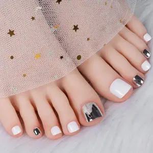 셀프 패디 스티커형 붙이는 발톱 네일아트