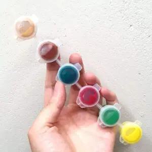 [셀러에이드]통 3ml 물감 미니 소분통 물감 소분통 물감 6구 아크릴 아크릴물감