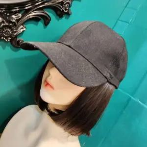 [셀러에이드]일체형 모자가발 단발 위그 사이즈조절