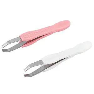 화이트 쪽철 12p 색상조합랜덤 쪽철 뽑기 족집게 집게