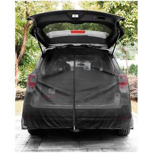 SUV 캠핑을 위한 ANZOME 자동차 테일게이트 메시 스크린, 59x71인치 마그네틱 트렁크 모기장, 캠핑, 로드 트립, 낚시 등에 대한 환기 및 버그 보호 기능 제공