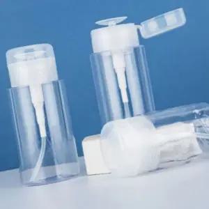 투명 펌핑 프라스틱 용기 원터치 토너 공병 펌프