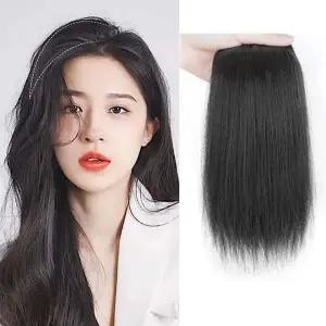 [콩심팥심]신상 여성 볼륨업 뒷머리 정수리 헤어 부분가발 2개