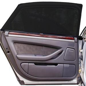 캠핑용 에코너 자동차 창문 스크린(2팩) | 벌레, 자외선, 모기장으로부터 100% 보호 프라이버시 블랙아웃을 위한 통기성 메시 커버(중형 38인치 x20인치) 액세서리