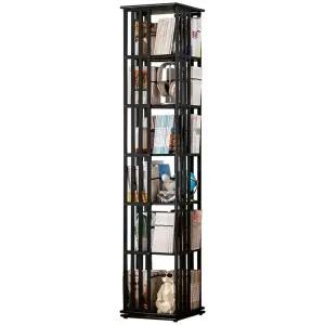 책장 인테리어 수납 회전형 회전식 책꽂이 서재