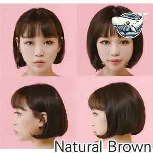 [골드스마일]자연스러운 멀티 붙임머리 여성가발 내츄럴