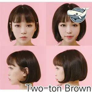 [골드스마일]정수리 보강 여성가발 자연스러운 부분가발