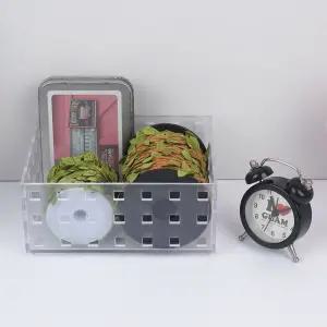 화장실 상자 플라스틱 정리용 화장대 보관함 140X105 수납케이스