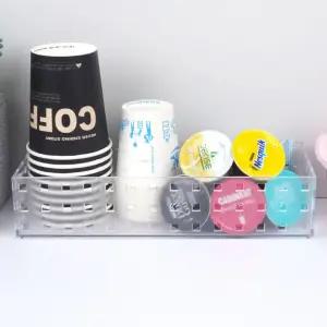 플라스틱 정리용 280X105 보관함 화장실 상자 화장대 수납케이스