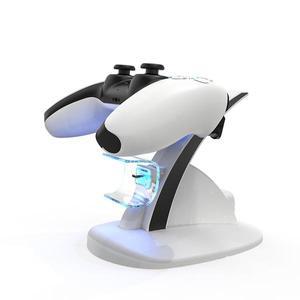 PS5 컨트롤러 도크 충전기 Control Type-C 스탠드 스테이션 크래들 Sony Plion 5 게임 호환 액세서리