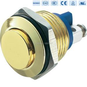 20개 16mm  플랫 헤드 파손 방지 버튼, 나사 고정 터미널 푸시 스위치