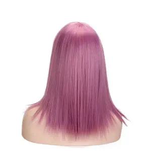 [셀러에이드]개성있는헤어 바이올렛 핑크 긴머리 가발