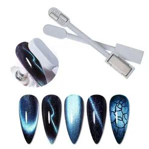 네일아트 젤네일용 자석 지그재그 듀얼 마그넷