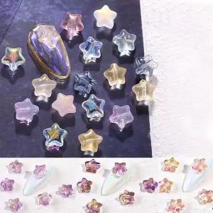 네일아트 달콤 러블리 젤리 별빛 스톤 파츠 4입 12종