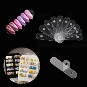 [콩심팥심]네일아트 자석형 아크릴 디스플레이 리필보드 5p 세트