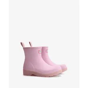 매장정품 헌터 [WOMEN] 플레이 트랜스루센트 숏 레인부츠 - 아젤리아핑크 WFS4001RMAAPL 161349