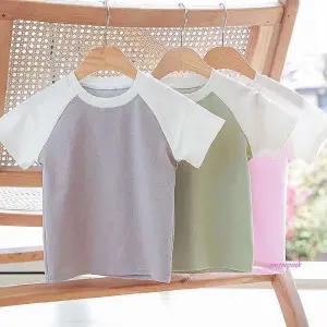 아기 단체티 나그랑 반팔티 유아 반티 유치원 어린이yza368