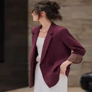 밴널스샵 여사친 레드 캐주얼 코트 정장 재킷 봄가을 상의 앵콜라 HO3