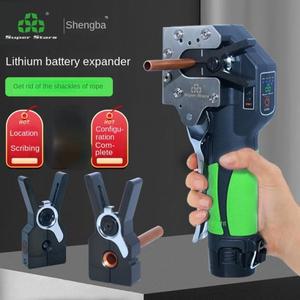 구리 튜브 전기 플레어 도구 키트 ST-E900A 자동 무선 확장기 HVAC 및 냉동용 수동 세트