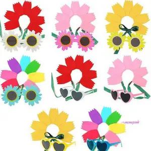 부모님 머리띠 카네이션 안경 꾸미기세트 어버이날 꽃 선생님 스승의날 축하 이벤트 가정의달꽃 5월 선물qr