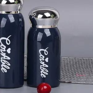 스텐 보온보냉 예쁜 네이비 커피컵 텀블러 미니티tuv544