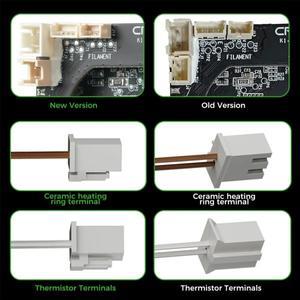 Creality K1 K1-Max PCBA_G 보드, 시리즈 세라믹 히팅 블록 키트, 고유량 출력, 퀵 스왑 노즐 포함 3D 프