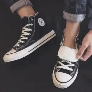 커플겨울운동화 남여공용 기모 털안감 스니커즈 DS-BB472