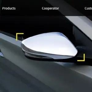 차량용튜닝용품 고급형 아반떼MD 사이드미러커버 사이드미러몰딩 2pcs