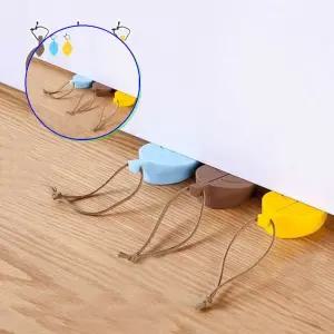 쌍문상회 지금 필요한 문고정받침대 귀여운 나뭇잎 도어스토퍼 닫힘방 인테리어 소품