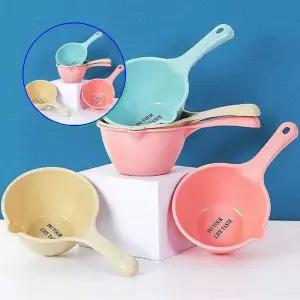 쌍문상회 지금 필요한 가벼운 다용도물바가 손잡이형 청소 목욕 세척 용품