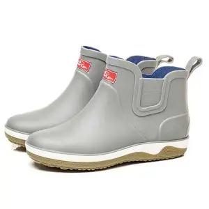[골드스마일]남자레인부츠 남성 숏 고무 비올때 슈즈 장화 부츠 신발 레인