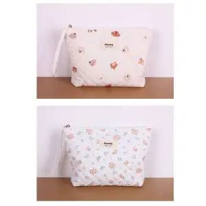 [골드스마일]누빔가방 국내 순면 다용도 누빔 기저귀 파우치 선택 미니백