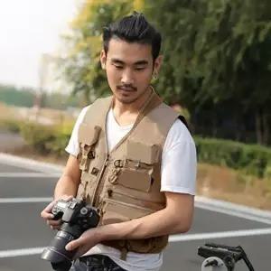 엑티브멀티포켓레저조끼(브라운)(XXL)낚시조끼