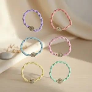 [다잇템] 여성 꼬임 클래식 큐빅 트윙클 트위스트 엷은 헤어밴드