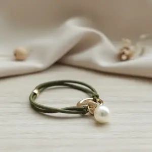 [다잇템] 여성용 클래식 진주 스페이스룩 헤어밴드