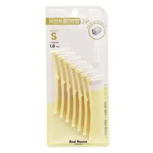 얇은치간칫솔 치간칫솔 1.0mm 7p세트 L형 위생 덴탈