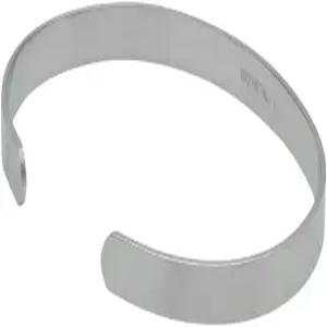 QRAY 라이트 스틸 골프 운동 팔찌 남성 여성 C자형 웰니스