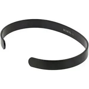 QRAY 건 메탈 라이트 스틸 골프 운동 팔찌 남성 C자형 웰니스