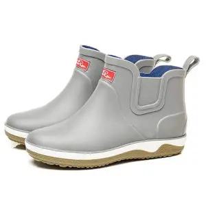 [RIZPICK]남자레인부츠 남성 숏 고무 비올때 슈즈 장화 부츠 신발 레인