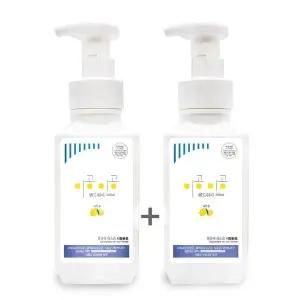 이공레몬향500mlx2거품비누대용량리필거품형물비누
