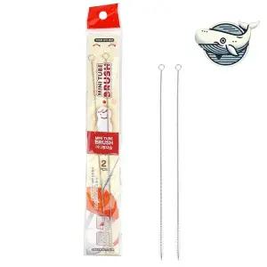 미니 빨대 세척솔 소재 청소 도구 미세먼지