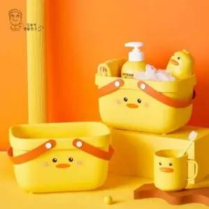 [SBD] 다용도 목욕 배수 수영 욕실 샤워 바구니 정리함