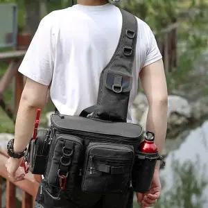 [RIZPICK]웨이스트 슬링백 장거리 낚시 허리 가방 바다 낚시 허리 가방