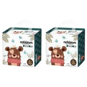 나비잠 아기 슈퍼드라이 팬티 기저귀 선물 대형 L 2팩