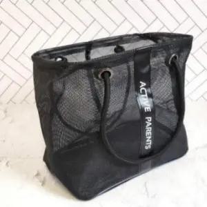 [SBD] 가방 목욕 토트백 메쉬 여름 바스켓 블랙 철제 샤워용 비치