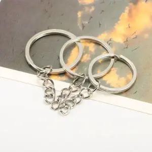 [RIZPICK]ToB 25mm 이중 체인오링 원형키링 열쇠고리 부자재 재료